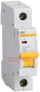Автоматические выключатели ВА47-29 IEK с характеристикой C (автоматы до 63A) - магазин электротехники Electroshop