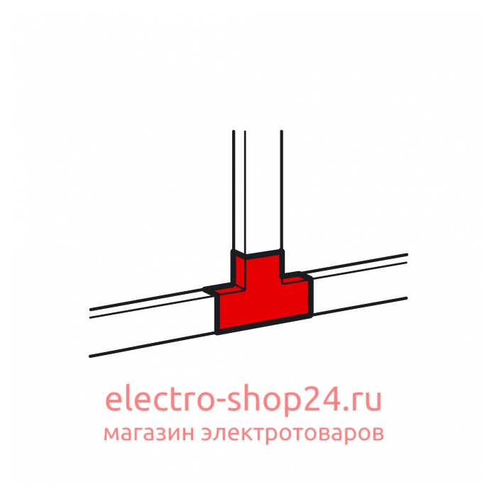 Тройник 15x10мм 638104 Legrand METRA 638104 - магазин электротехники Electroshop