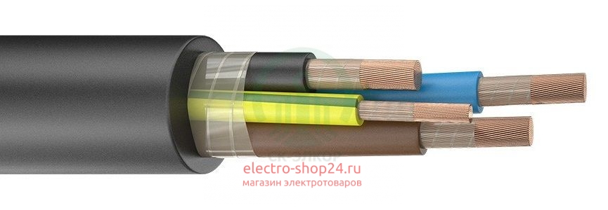 Кабель силовой КГтп 3х10+1х6 ГОСТ п1415 - магазин электротехники Electroshop
