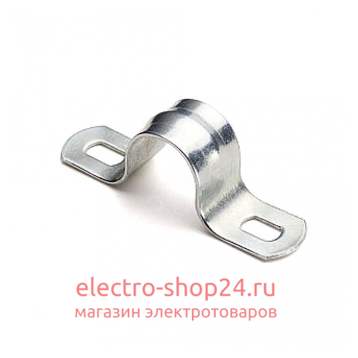 Скоба металлическая двухлапковая СМД 25-26мм (уп. 100шт) 50226 50226 - магазин электротехники Electroshop