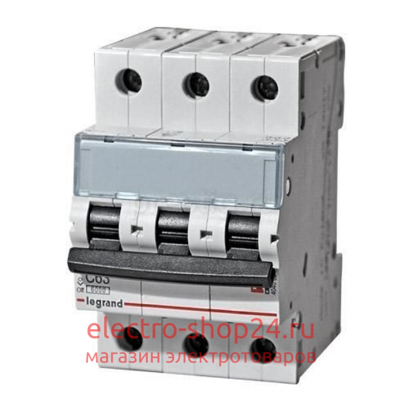Автоматический выключатель Legrand 419708 RX3 4,5ka 16а 3п C 419708 - магазин электротехники Electroshop