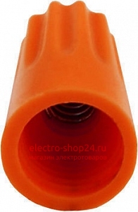 Соединительный изолирующий зажим СИЗ-3 (2,5 - 5,5мм2) оранжевый (уп.100шт) СИЗ-3 - магазин электротехники Electroshop