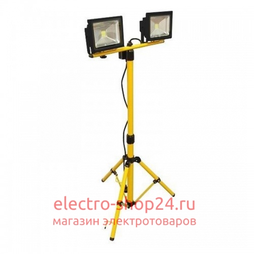Два светодиодных прожектора на стойке Foton FL-LED Light-PAD STAND 2x50W 4200К 8500Lm 220В IP65 607799 607799 - магазин электротехники Electroshop