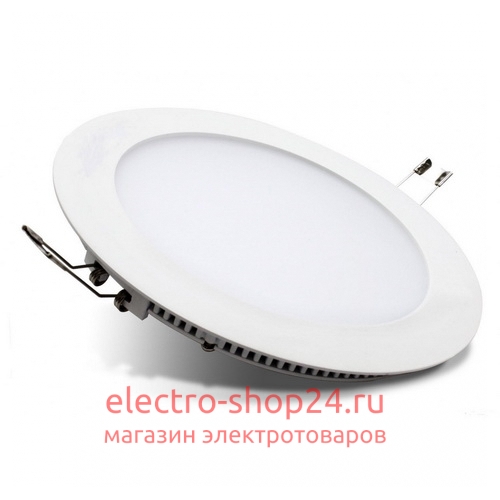 Светодиодная панель FL-LED PANEL-R24 24W 4000K 2160lm круглая Foton Lighting 606426 606426 - магазин электротехники Electroshop