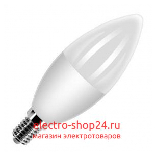 Лампа светодиодная свеча FL-LED C37 7,5W 2700К 220V E14 37х108 700Лм Foton Lighting 604767 604767 - магазин электротехники Electroshop