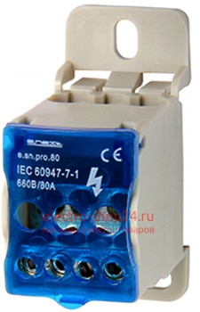 Распределительный блок РБД-400А (12 контактов 400А) РБД-400 - магазин электротехники Electroshop