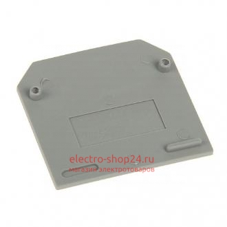 Заглушка для ЗНИ-4-6-10мм²(JXB35-50А) серый ЗНИ-4-6-10мм² - магазин электротехники Electroshop