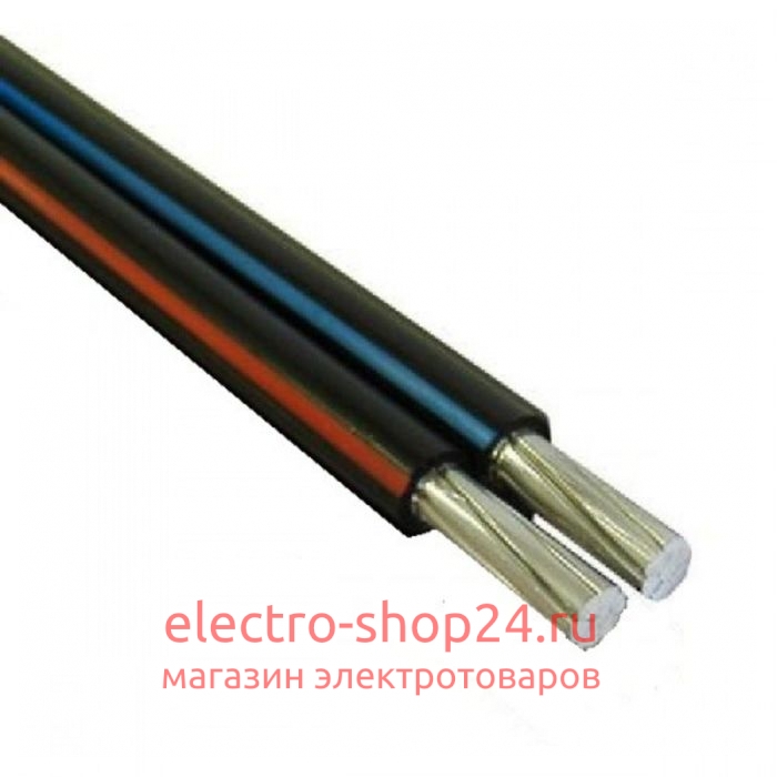 Самонесущий изолированный провод СИП-4 2х16 п1301 - магазин электротехники Electroshop