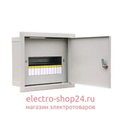 Щит металлический ЩРВ-12 автоматов (250х300х120) ЩРВ-12  - магазин электротехники Electroshop