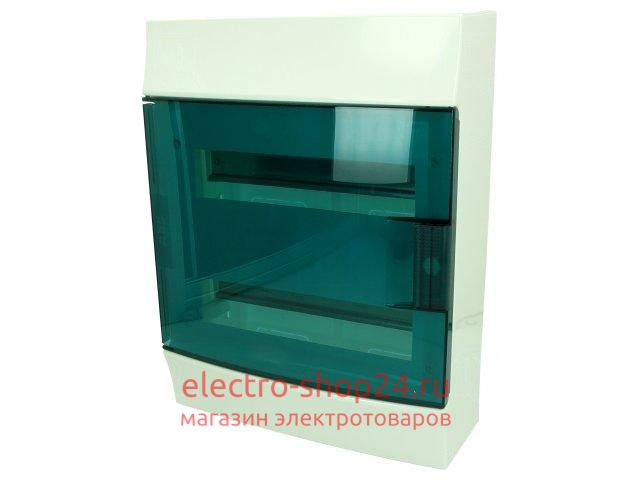 Бокс настенный ABB Mistral41 24М модуля (2x12) прозрачная дверь с клеммным блоком 1SPE007717F9993 1SPE007717F9993 - магазин электротехники Electroshop