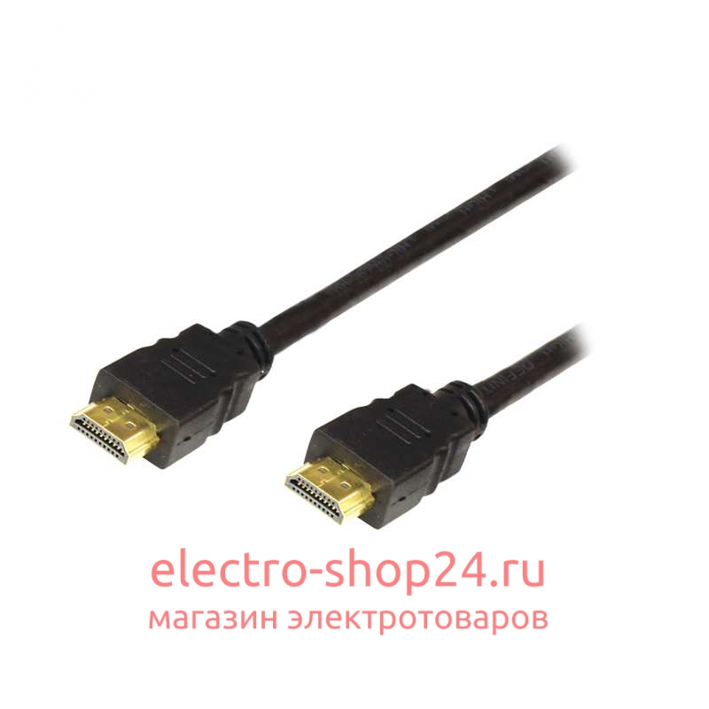 Шнур HDMI - HDMI gold 5м с фильтрами (PE bag) PROCONNECT 17-6206-6 17-6206-6 - магазин электротехники Electroshop