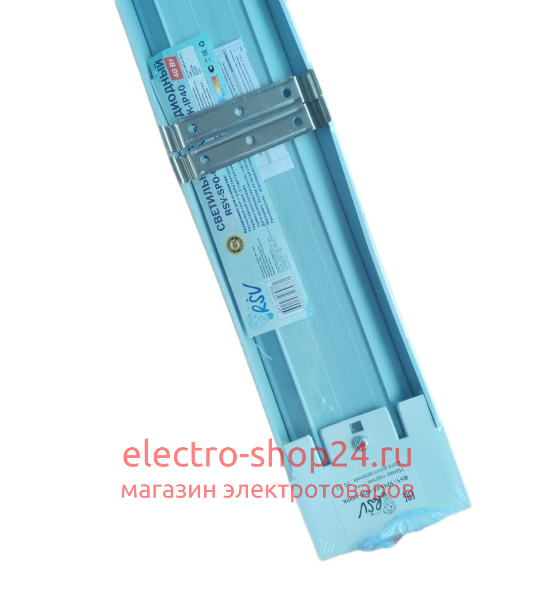 Светодиодный светильник RSV-SPO-02-40W-3000K-IP40 1200mm 100144 100144 - магазин электротехники Electroshop