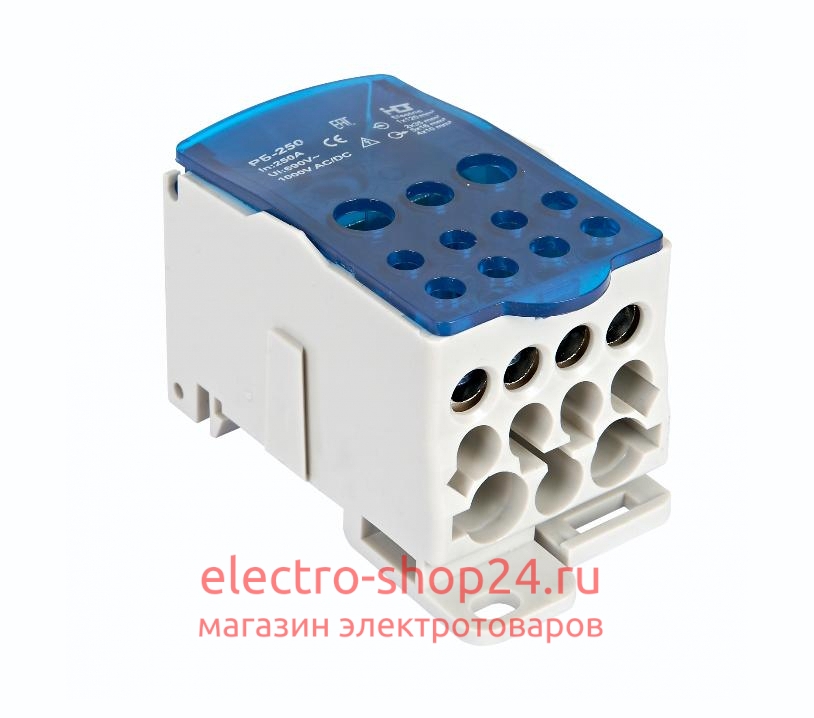 Распределительный блок РБД-160А (8 контактов 160А) РБД-160 - магазин электротехники Electroshop