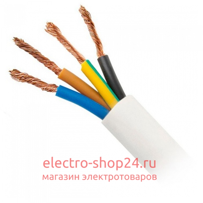 Провод соединительный ПВС 4х4,0 ГОСТ п1126 - магазин электротехники Electroshop