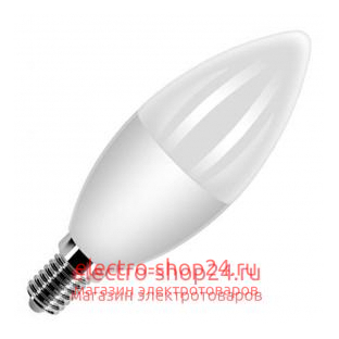 Лампа светодиодная свеча FL-LED C37 7,5W 6400К 220V E14 37х108 700Лм Foton Lighting 604781 604781 - магазин электротехники Electroshop