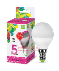 Лампа светодиодная LED-ШАР-standard 5Вт 230В Е14 6500К 450Лм ASD 4690612024554 - магазин электротехники Electroshop