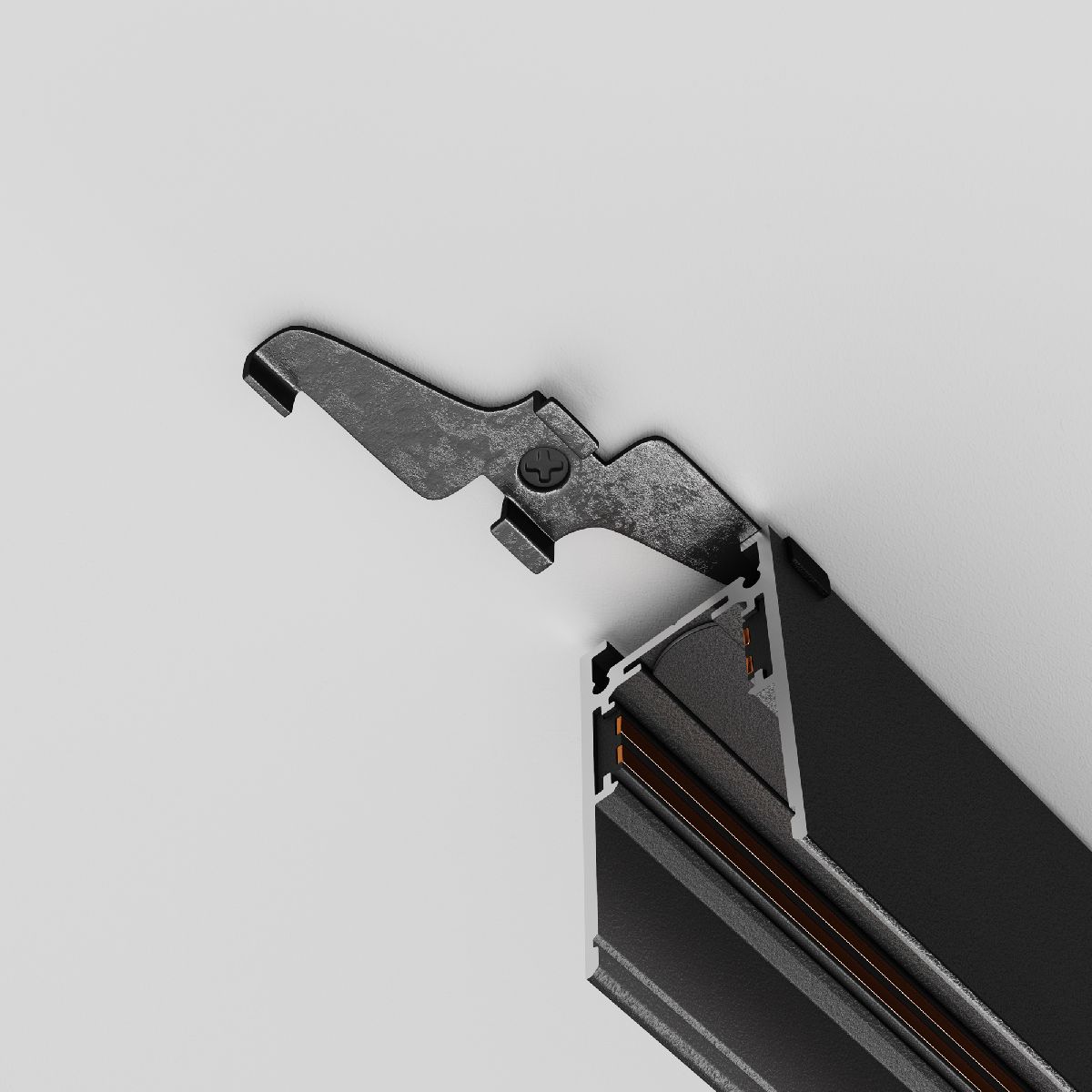 Фиксатор для накладного монтажа Maytoni Technical Accessories for Exility TRA034HS-21B TRA034HS-21B - магазин электротехники Electroshop