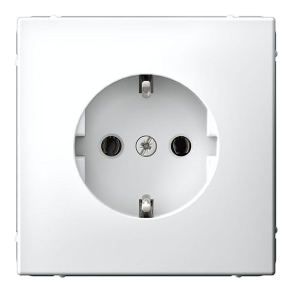 Розетка с заземлением 16А ArtGallery быстрозажимные клеммы белая Systeme Electric GAL000143S GAL000143S - магазин электротехники Electroshop