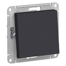 Одноклавишный переключатель IP44 10АХ AtlasDesign Aqua карбон Systeme Electric ATN441061 ATN441061 - магазин электротехники Electroshop