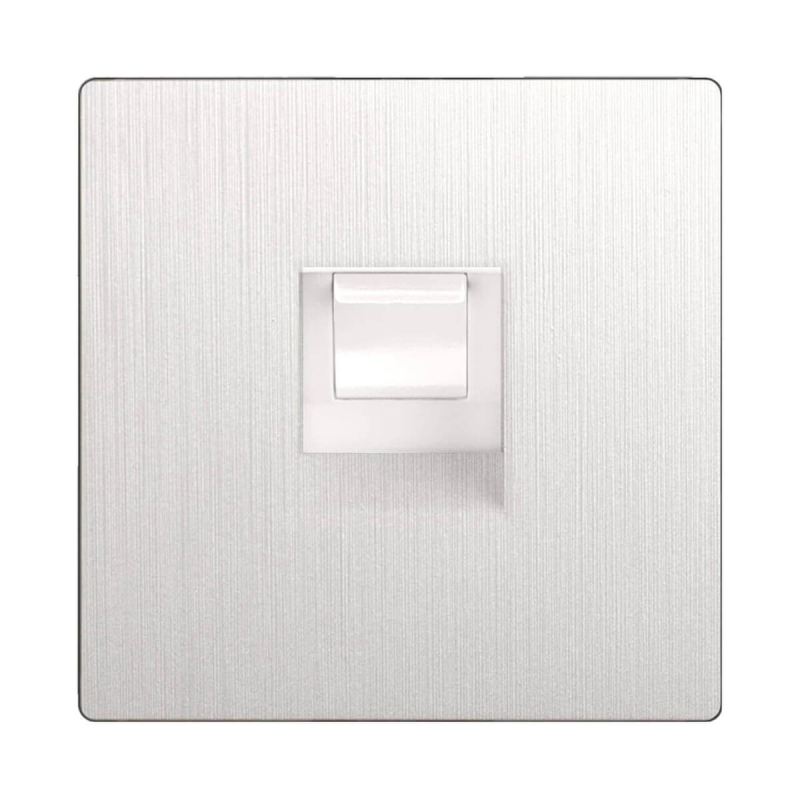 Розетка Werkel Ethernet RJ-45 перламутровый рифленый W1181013 4690389172717 4690389172717 - магазин электротехники Electroshop
