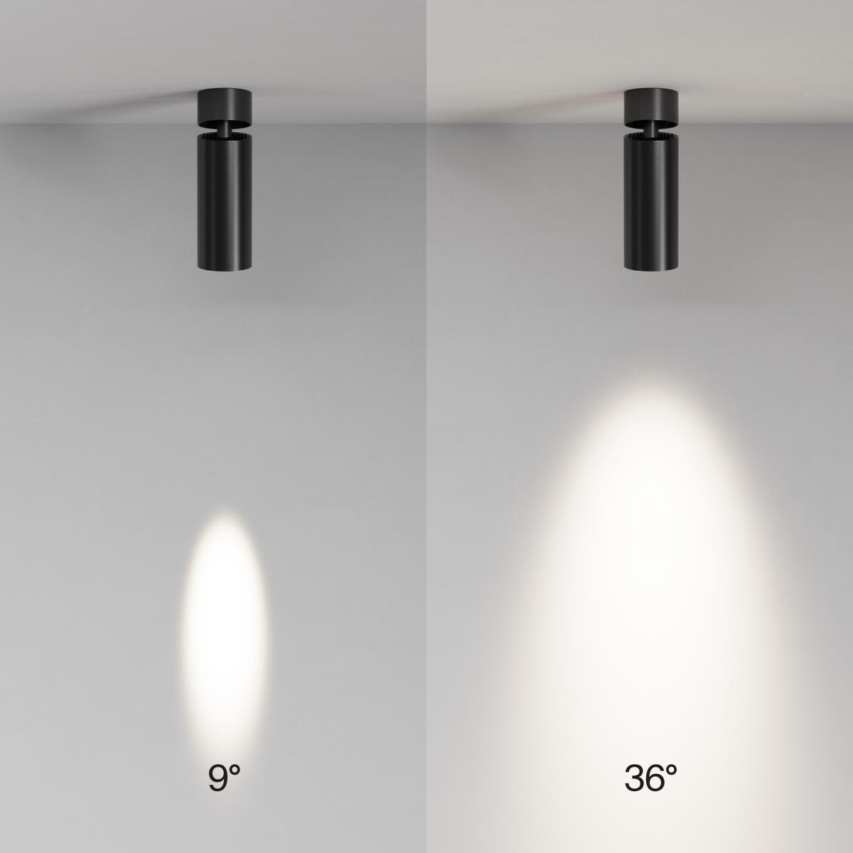 Спот Maytoni Technical Focus Led C055CL-L12W4K-SS-B C055CL-L12W4K-SS-B - магазин электротехники Electroshop
