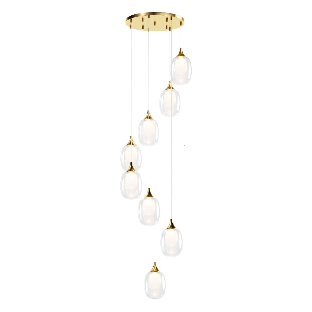 Каскадная люстра Maytoni Aura MOD016PL-08BS1 MOD016PL-08BS1 - магазин электротехники Electroshop