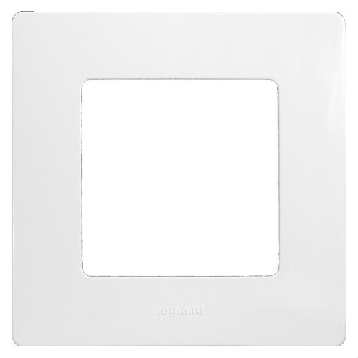 Рамка Legrand Etika 1 пост, белый 672501 672501 - магазин электротехники Electroshop