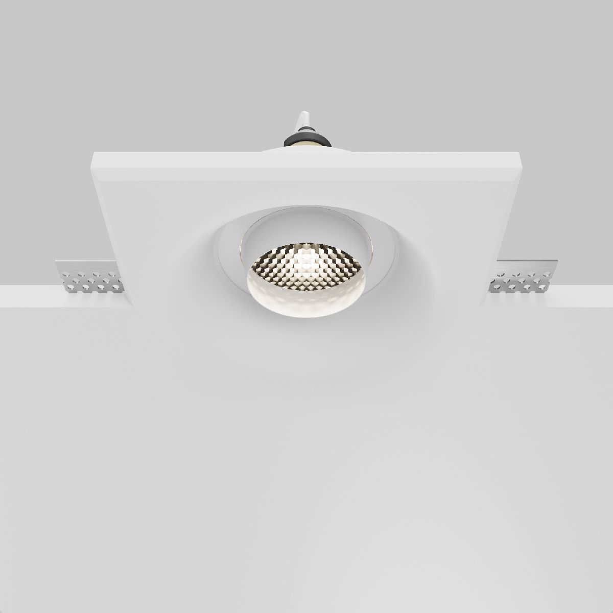 Встраиваемый светильник Maytoni Gyps Modern DL006-GU10-RD-W DL006-GU10-RD-W - магазин электротехники Electroshop