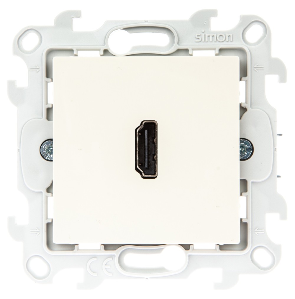 Розетка HDMI 1.4 Simon 24 Harmonie слоновая кость 2411094-031 2411094-031 - магазин электротехники Electroshop