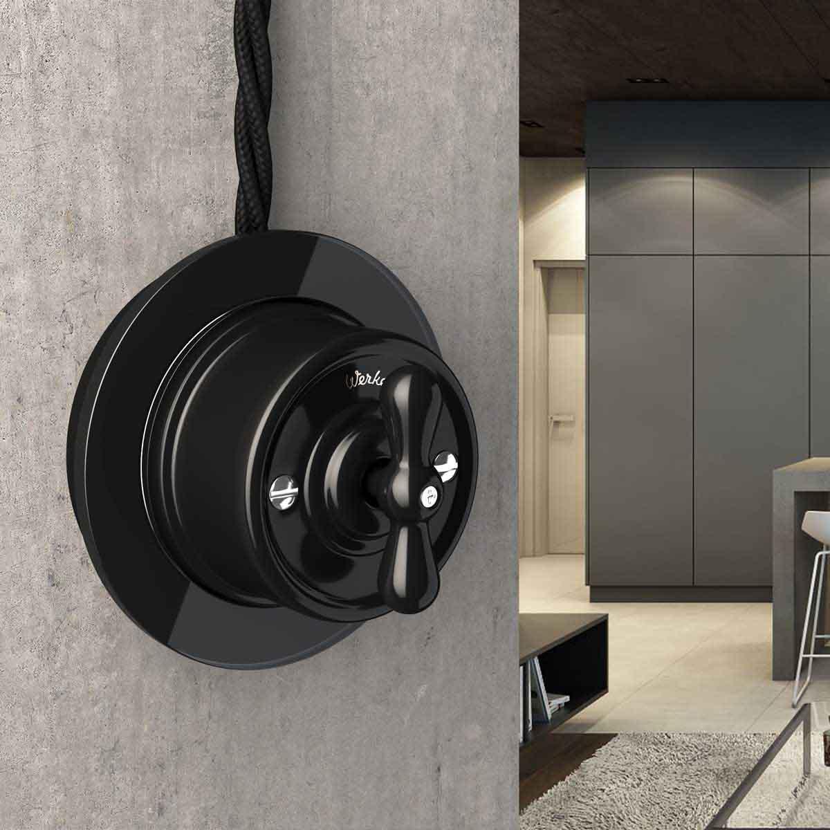 Рамка на 1 пост черная Werkel W0015108 4690389166426 4690389166426 - магазин электротехники Electroshop