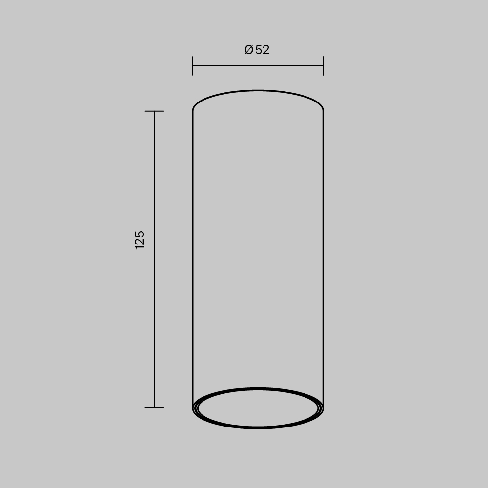 Накладной светильник Maytoni Focus led C056CL-L12W2.7K-W-BS C056CL-L12W2.7K-W-BS - магазин электротехники Electroshop