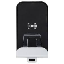 Беспроводное зарядное устройство Qi 1А с доп.разьемом USB A 5В 2,4А. Legrand Etika алюминий 672437 672437 - магазин электротехники Electroshop