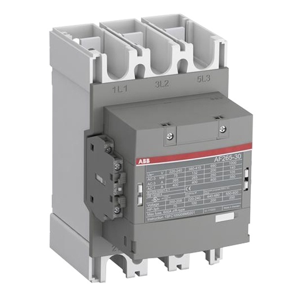 Контактор ABB AF265-30-11-13 265А AC3, катушка 100-250В AC/DC 132кВт 265А АС-3 (контактор) 1SFL547002R1311 1SFL547002R1311 - магазин электротехники Electroshop