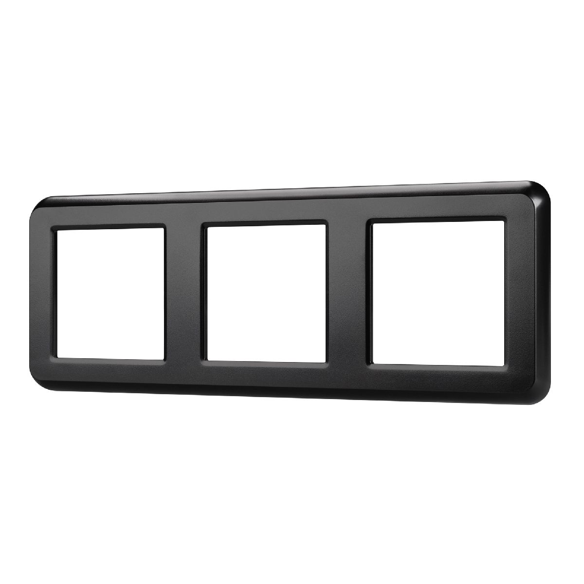 Рамка трехместная Arlight FRM-VERSA-PL-3-BK 043784 043784 - магазин электротехники Electroshop