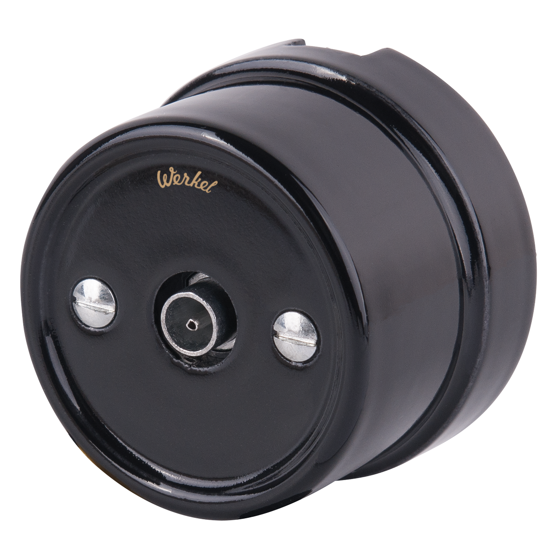 ТВ розетка Werkel Retro черная WL18-02-05 4690389100819 4690389100819 - магазин электротехники Electroshop