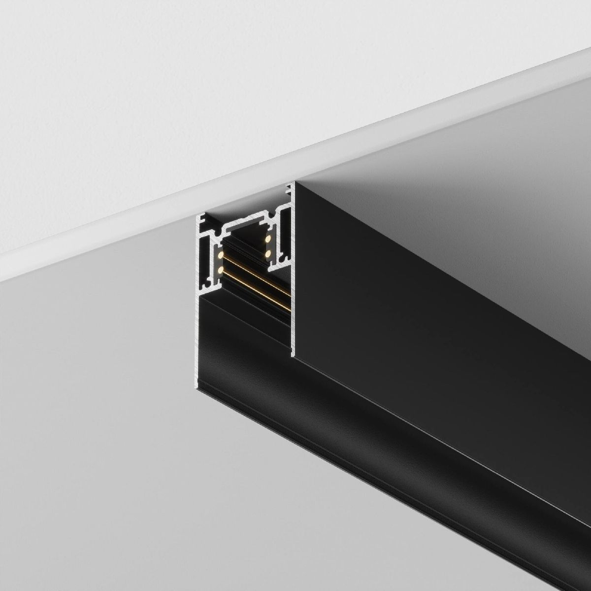 Шинопровод накладной Maytoni Busbar trunkings Gravity TRX010-413B TRX010-413B - магазин электротехники Electroshop