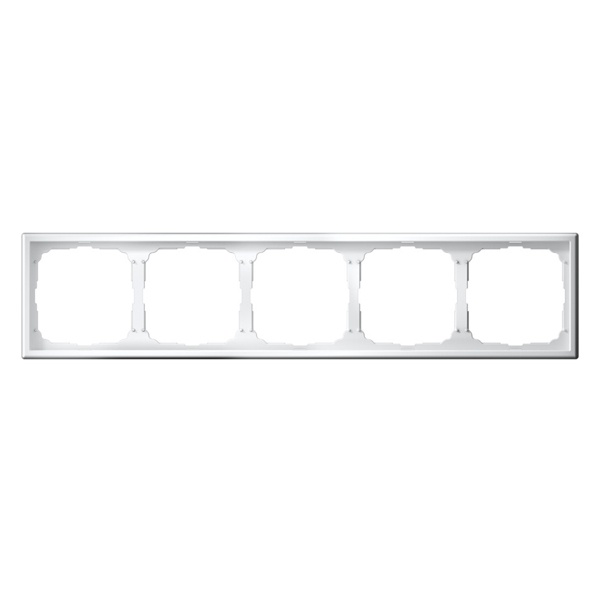 Рамка ArtGallery 5 постов белая Systeme Electric GAL000105 GAL000105 - магазин электротехники Electroshop