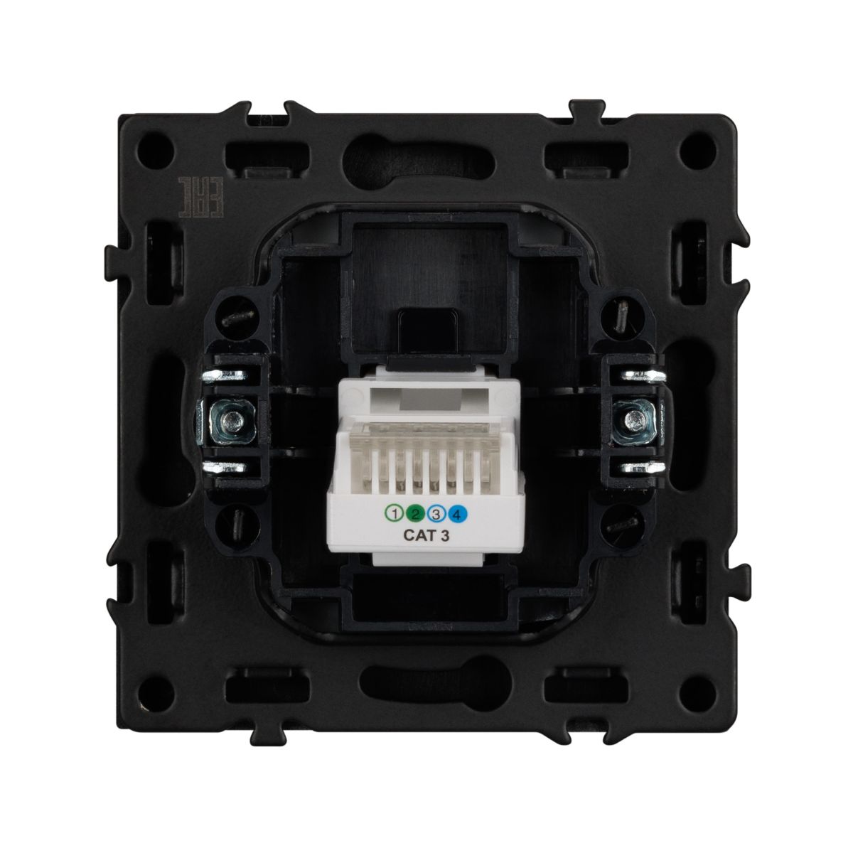 Розетка телефонная софт-тач серый базальт Arlight SCT-MTL1-SFPL-GR (RJ-11, 4C) 054303(1) 054303(1) - магазин электротехники Electroshop