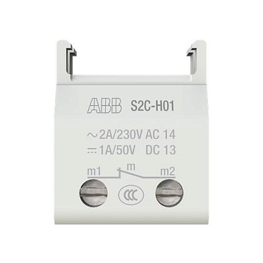 Контакт вспомогательный нижний НЗ S2C-H01 ABB 2CDS200970R0031 2CDS200970R0031 - магазин электротехники Electroshop