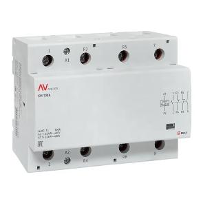 Контактор модульный EKF Averes КМ 100А 2NO+2NC 230В AC 6 модулей km-av-6-100-22-230V km-av-6-100-22-230V - магазин электротехники Electroshop