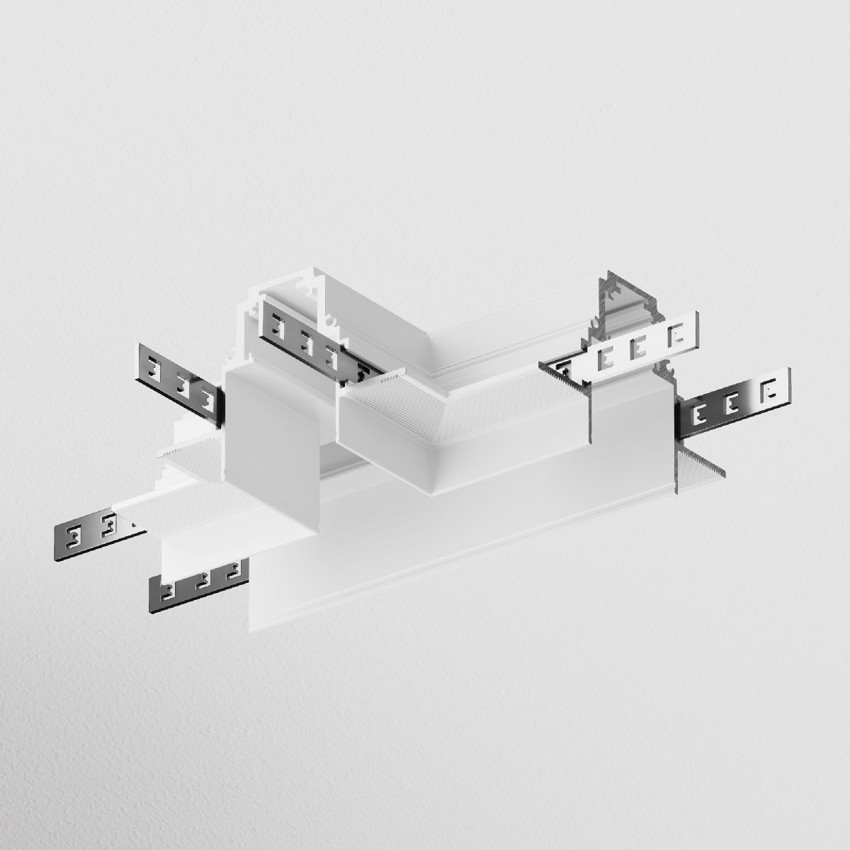 Угол-соединитель для магнитного шинопровода Maytoni Technical Magnetic track system Gravity TRA010CT-42W TRA010CT-42W - магазин электротехники Electroshop