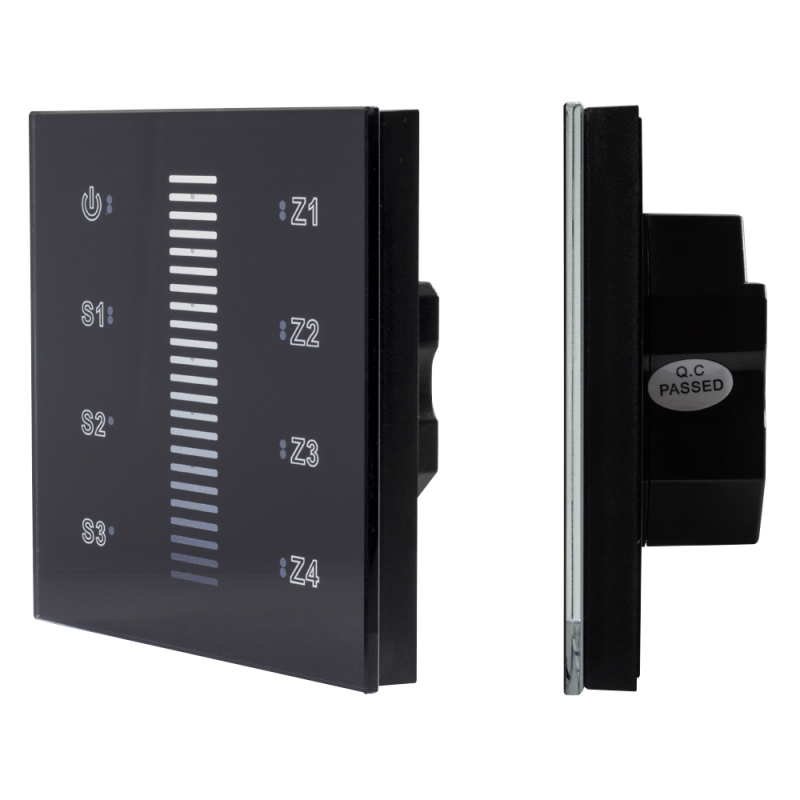 Сенсорная панель Arlight DALI-901-11-ADDR-3SC-DIM-DT6-IN Black BUS 037189 037189 - магазин электротехники Electroshop