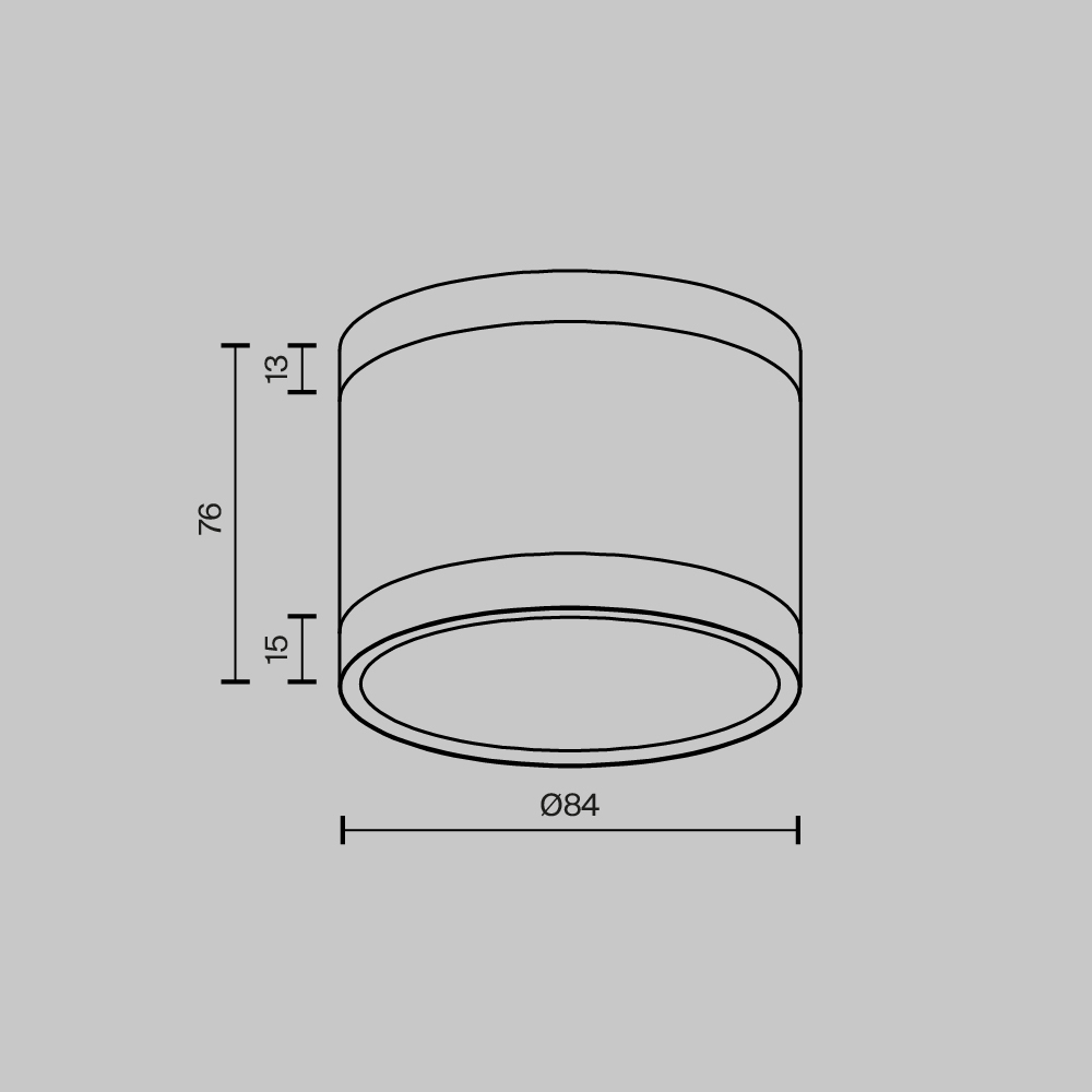 Потолочный светильник Maytoni Technical Pauline C120CL-GX53-B C120CL-GX53-B - магазин электротехники Electroshop