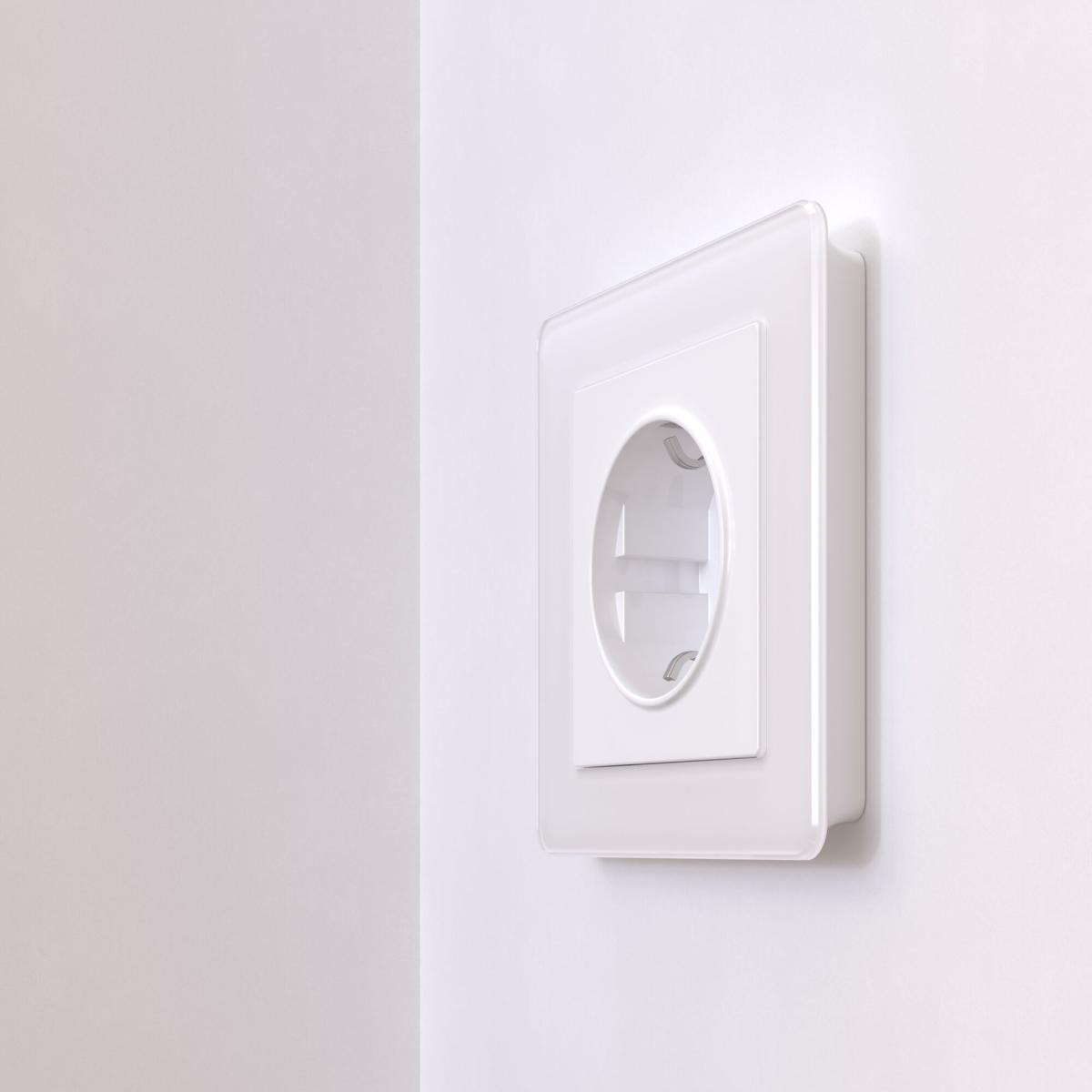 Розетка с заземлением, безвинтовой зажим Werkel белый W1171301 4690389155321 4690389155321 - магазин электротехники Electroshop
