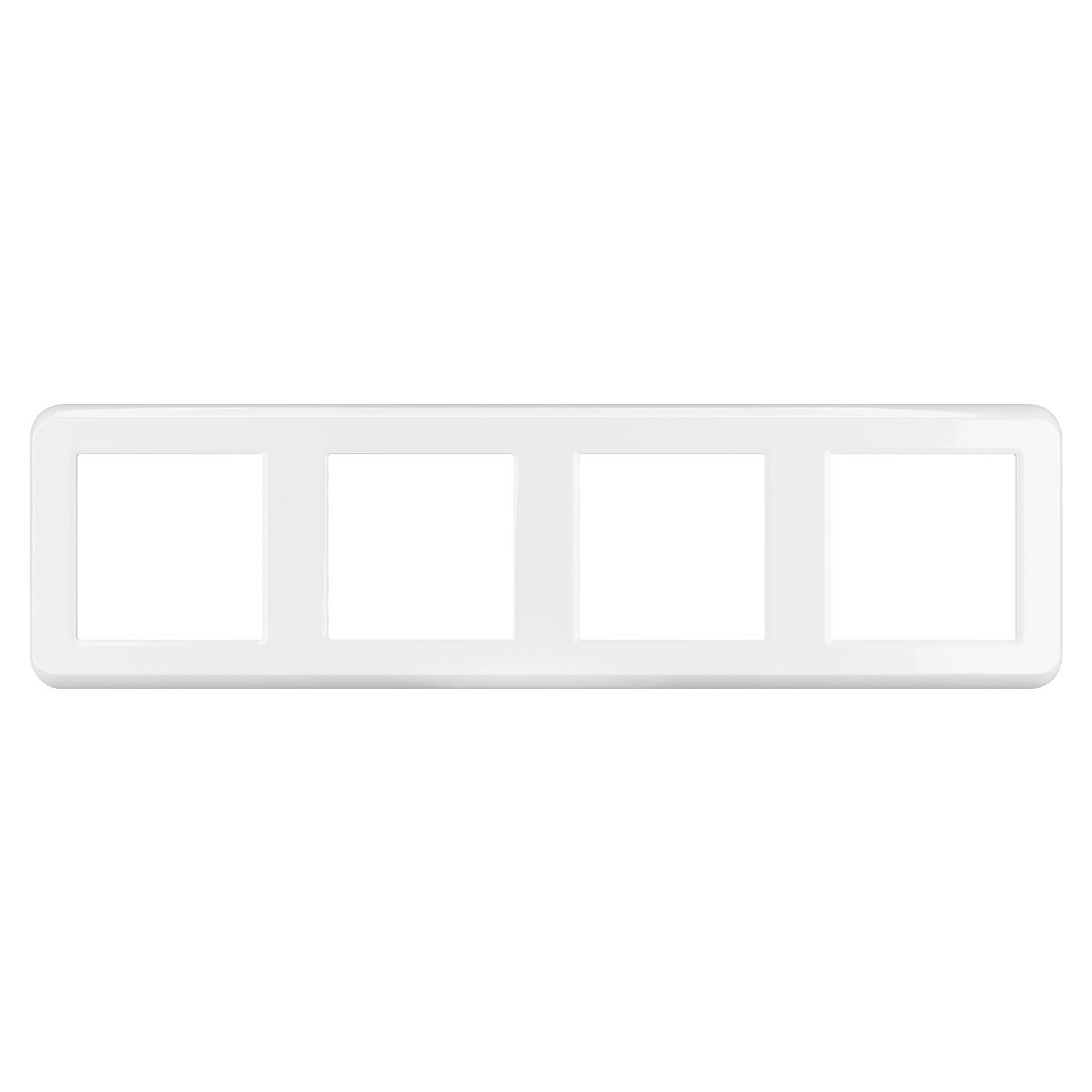 Рамка четырехместная Arlight FRM-VERSA-PL-4-WH 045187 045187 - магазин электротехники Electroshop