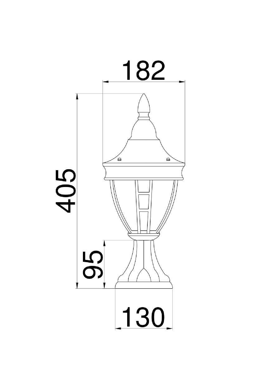 Ландшафтный светильник Maytoni Rivoli O027FL-01B O027FL-01B - магазин электротехники Electroshop