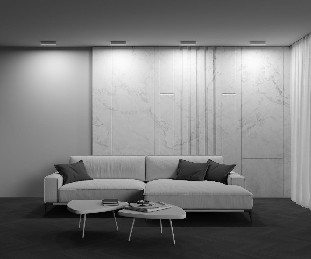 Линейный потолочный светильник Maytoni Basis C068CL-20W3-6K-W C068CL-20W3-6K-W - магазин электротехники Electroshop