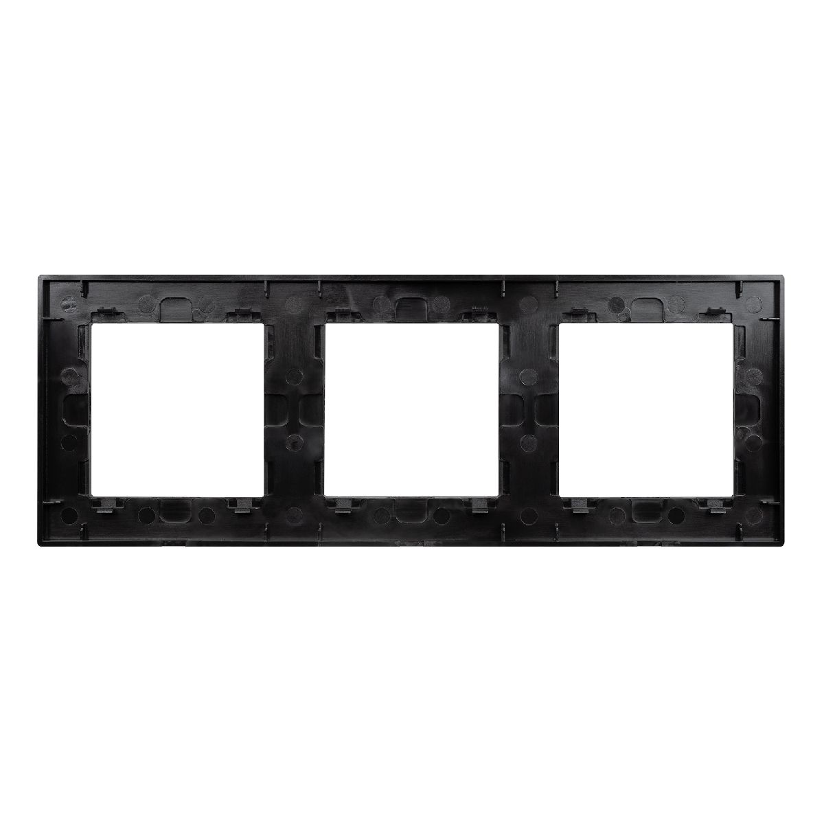 Рамка трехместная Arlight FRM-PRESTO-ALS-3-BK 043857 043857 - магазин электротехники Electroshop