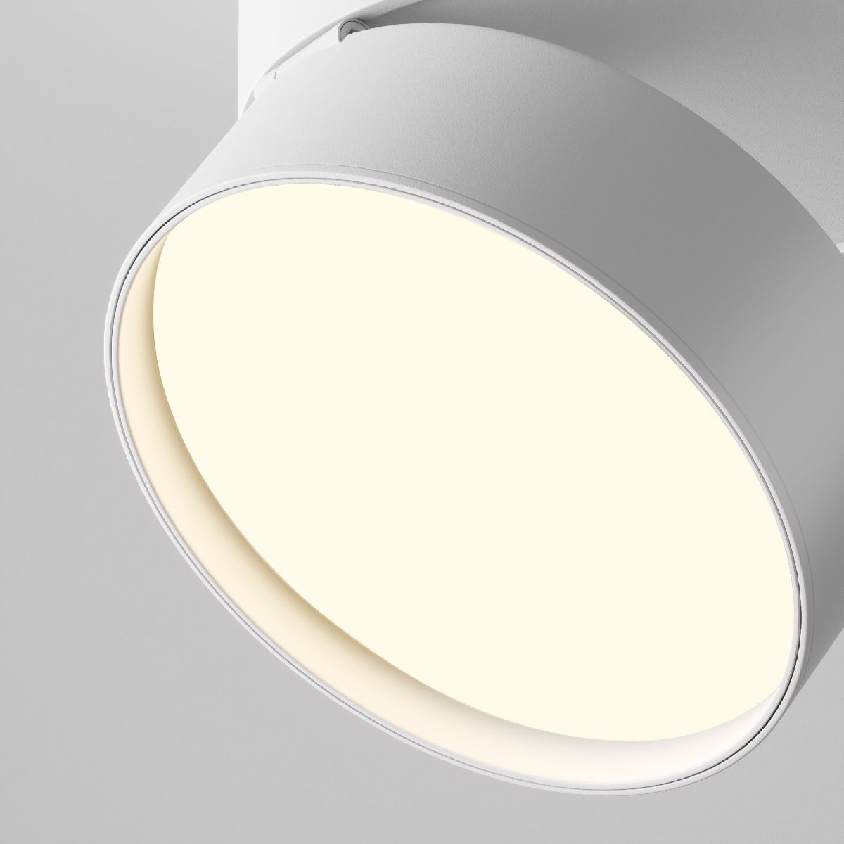 Накладной спот Maytoni Onda C024CL-18W3K-W-1 C024CL-18W3K-W-1 - магазин электротехники Electroshop