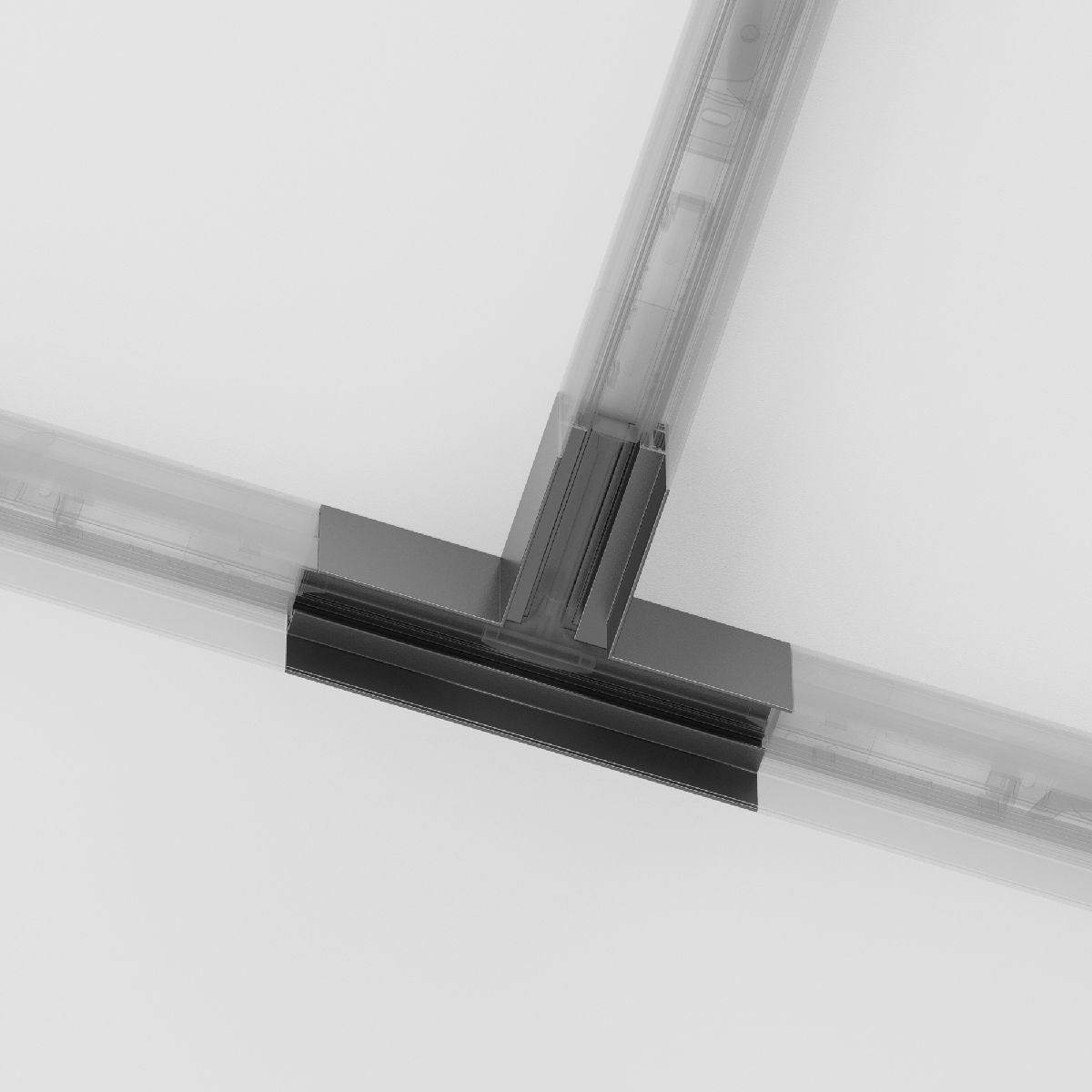 Угол-соединитель для магнитного шинопровода Maytoni Technical Magnetic track system Gravity TRA010CT-41B TRA010CT-41B - магазин электротехники Electroshop